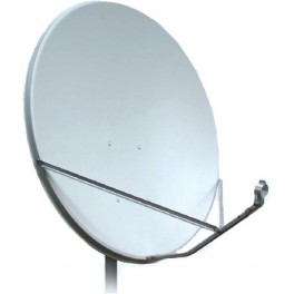 Антенна спутниковая офсетная АУМ CTB-0.9-1.1 0.8 St с кронштейном