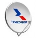 Антенна спутниковая офсетная АУМ CTB-0.6-1.1 0.55 605 Logo St с лого Триколор 